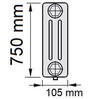 Arbonia модель 3075 Arbonia модель 3075