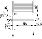 Схема дизайн-радиатора Janda