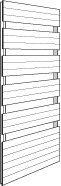 Схема дизайн-радиатора Noumea