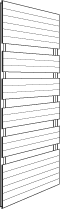 Схема дизайн-радиатора Noumea